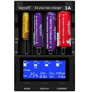 Vapcell S4 Plus V3 Charger